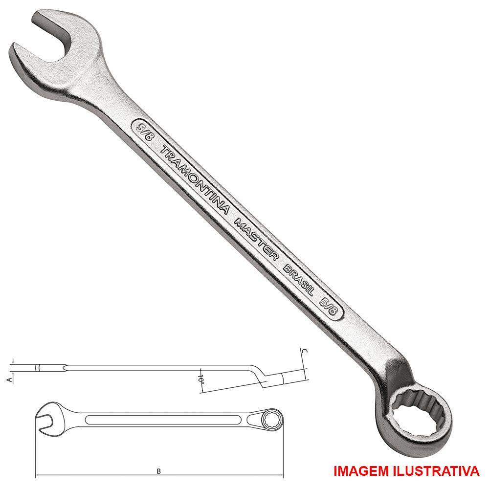 Chave Combinada 7 16 42245 103 Tramontina Master Ccp Virtual Ccp