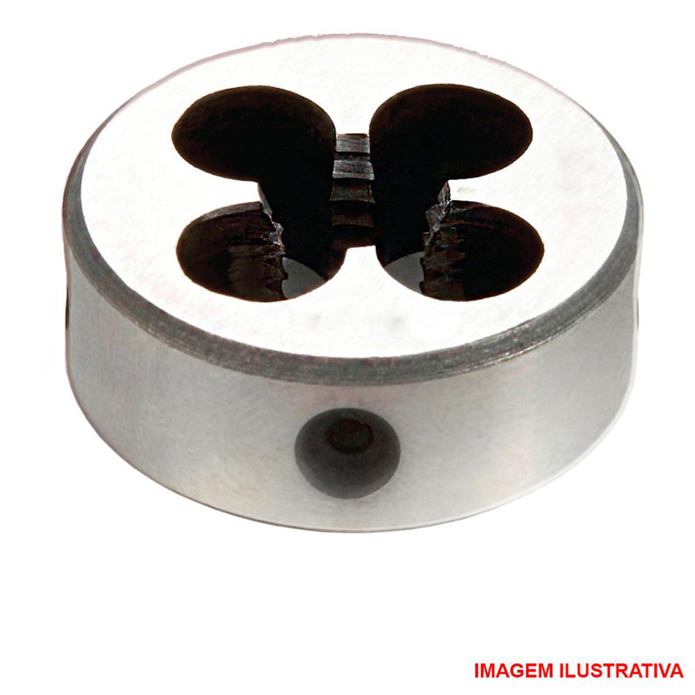 Cossinete especial 1/4-20 unc a.R - rosca esquerda (20 mm)