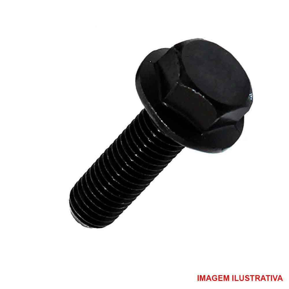 Parafuso sextavado flangeado r.I 8.8   -  M10-1,50 x 30 -   enegrecido