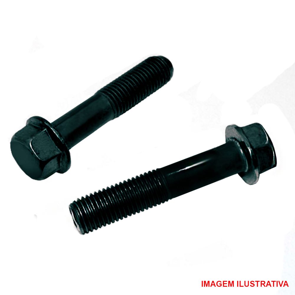 Parafuso sextavado flangeado r.P 8.8 - M6-1,00 x 35 -   enegrecido