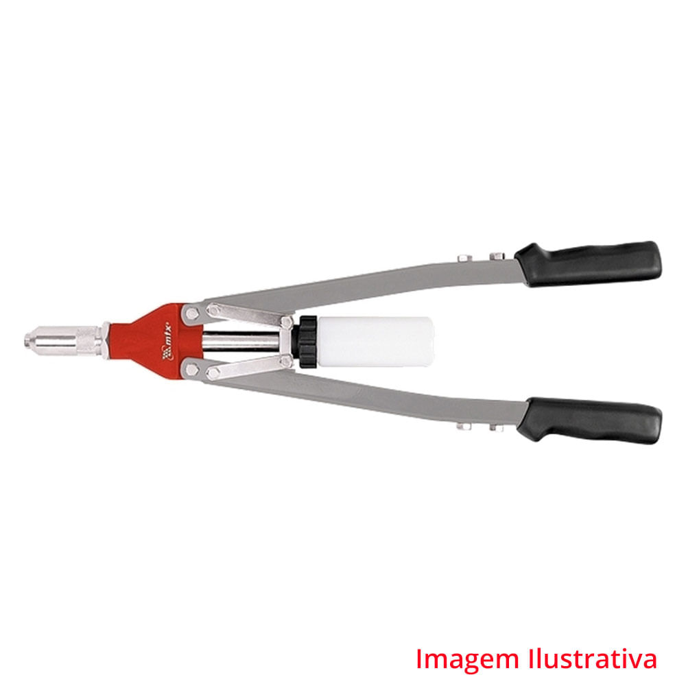 Rebitador manual tipo alavanca para rebites 3,2 - 4,0 - 4,8 - 6,0 - 6,4 ...