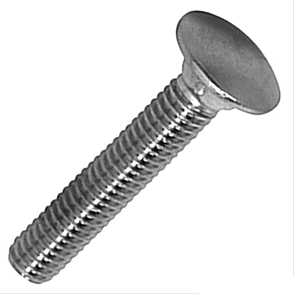 Lot De 100 Vis à Bois Tête Plate 1/4-20 X 2-1/2 Pouces - Empreinte Torx (type F), Acier