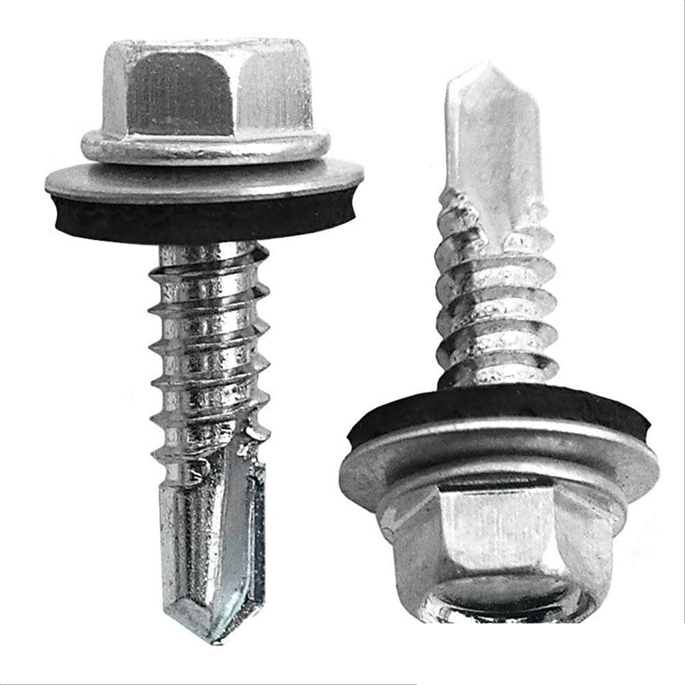 Parafuso Sextavado Brocante Arruelado 1 4 X 3 4 Zincado pacote Com parafuso-sextavado-brocante-arruelado-1-4-x-3-4-zincado-pacote-com