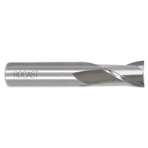 Fresa de topo 8.0 Mm 2 cortes aço rápido  hss - din327 rocast