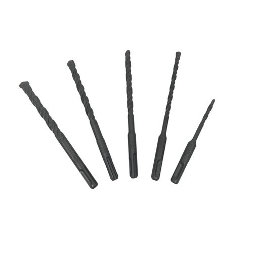 Kit Jogo 5 Brocas sds plus 5 , 6 , 8 , 10 e 12 Rocast
