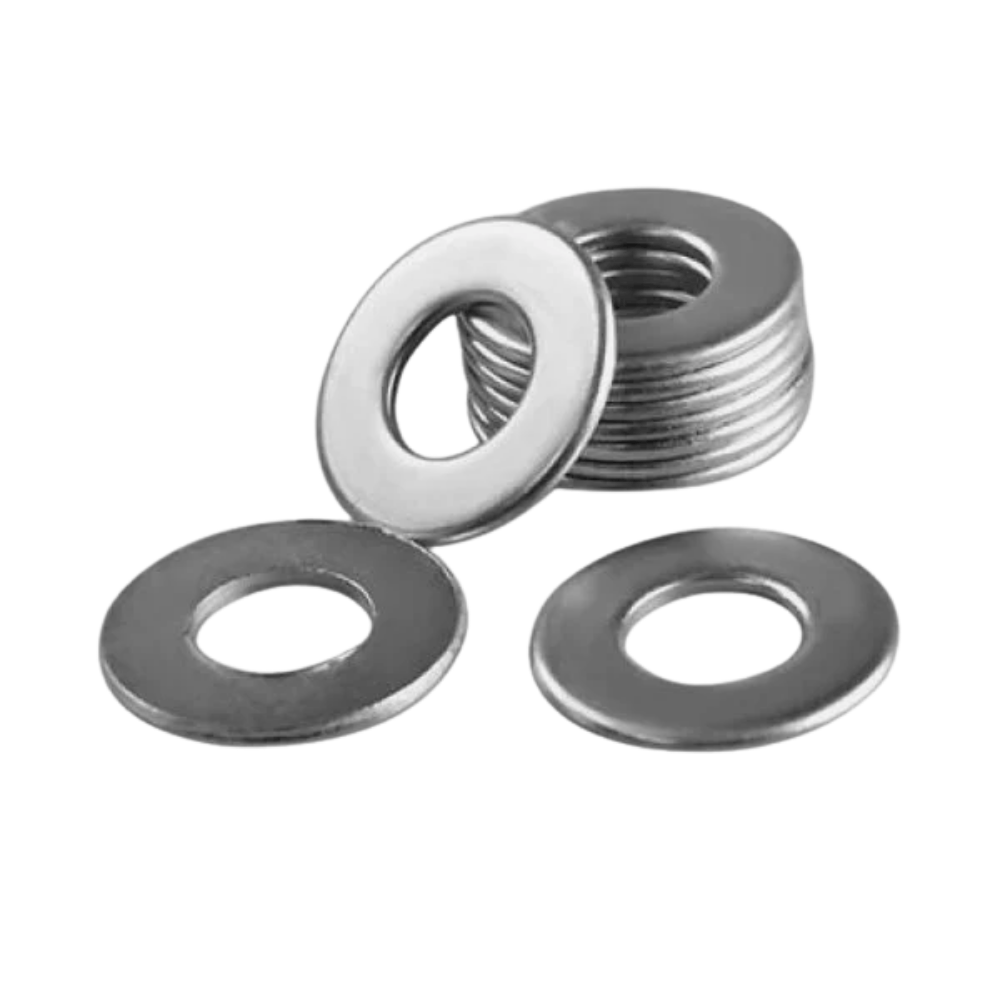 Arruela lisa inox 304  -  m8 - Pacote com 100 peça(s)