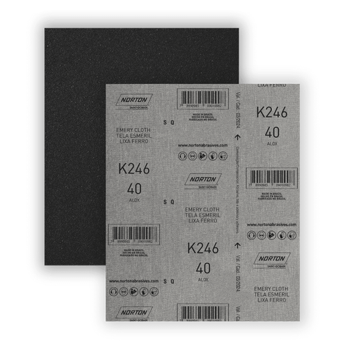 Lixa para ferro k246 g-150 norton - 1 Peça