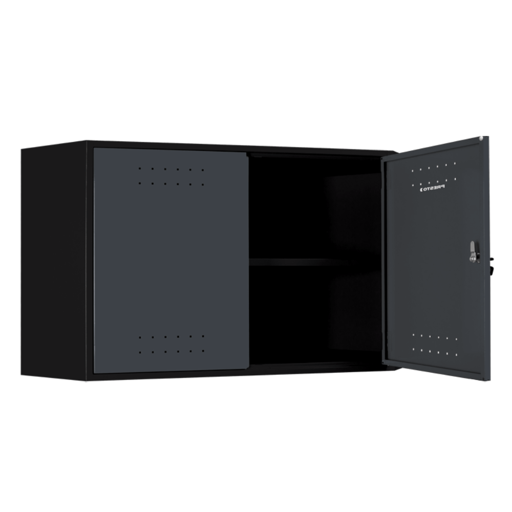 Armário aéreo para ferramentas com prateleira Dark 90107 - Presto