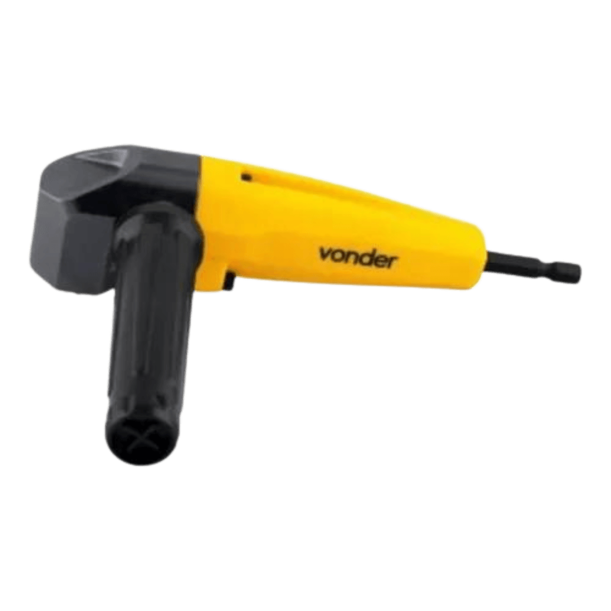 Adaptador Angular p/ Parafusadeira e Furadeira Encaixe 1/4" - Vonder