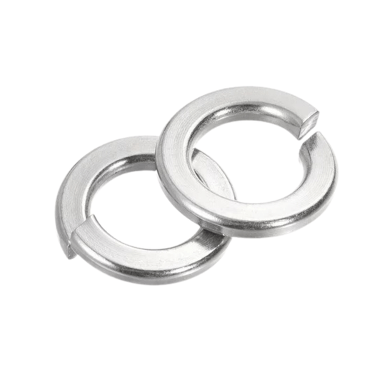 Arruela de Pressão Inox A2 M8 - 100 Peças