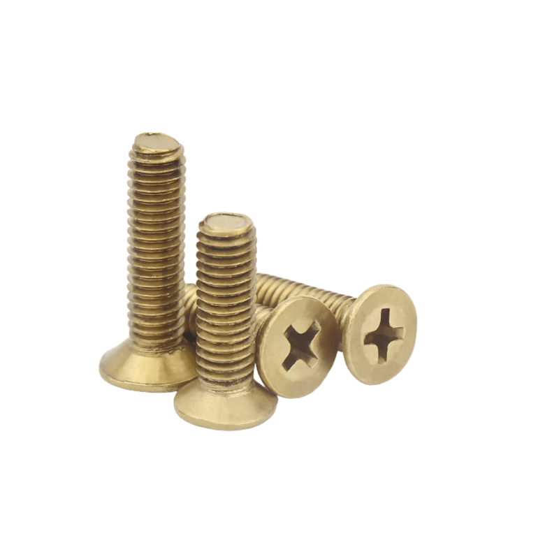 Parafuso Chata Phillips Bicromatizado M5 x 16 mm - 100 Peças
