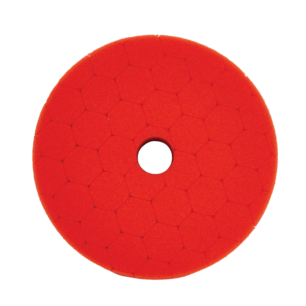 Boina Hexagonal de Espuma Laranja 3'' Refino - Sigma