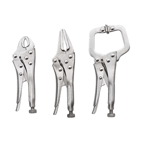 Kit de Mini Alicate de Pressão com 3 Peças - Titanium