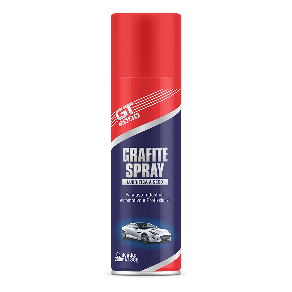 Grafite em Spray 250ml/110g - GT 2000