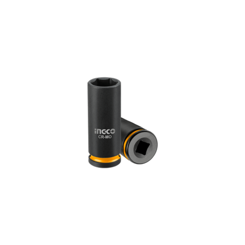 Soquete Impacto Longo 21 mm Encaixe 1/2" - INGCO