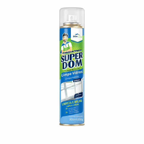 Limpa Vidros Super Dom 300 ml / 200 g - Baston